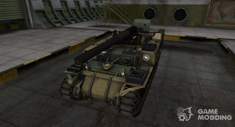 Отличный скин для M12 для World Of Tanks