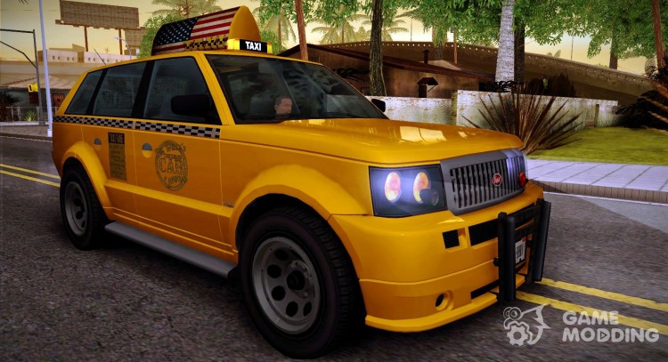 VAPID Huntley Taxi (Saints Row 4 Style) для GTA San Andreas