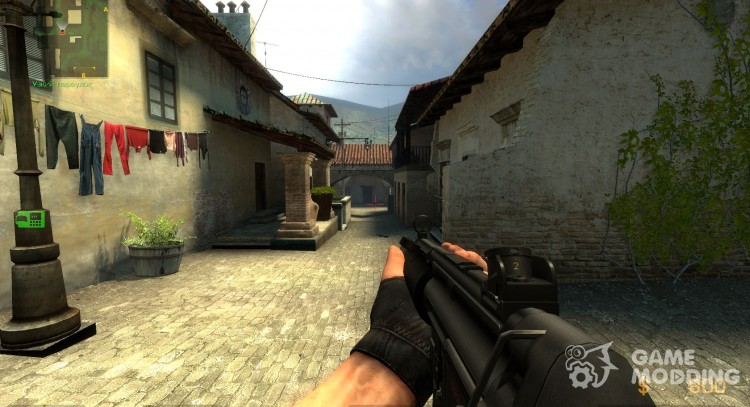 Моя FarCry2 стиле MP5 анимации для Counter-Strike Source