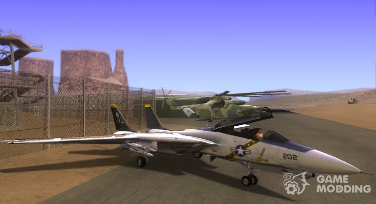 F-14A Tomcat для GTA San Andreas