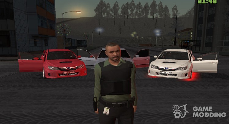 Guardia de seguridad para GTA San Andreas