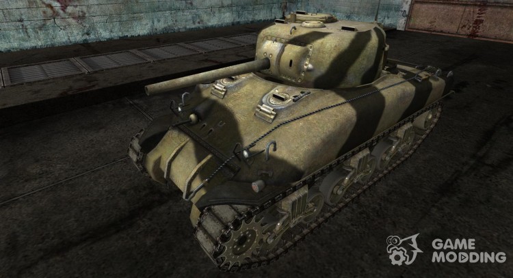 Tela de esmeril de M4 Sherman para World Of Tanks
