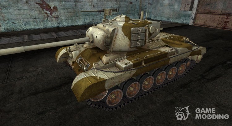 Tela de esmeril para M46 Patton # 18 para World Of Tanks