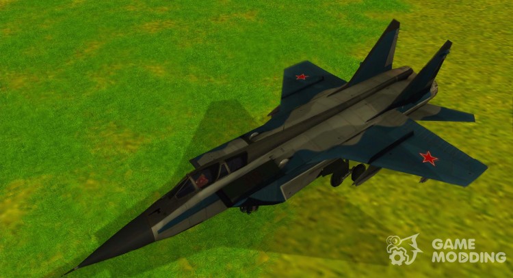 MiG-31 Foxhound para GTA San Andreas