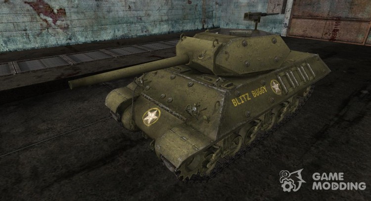 Skin for M10 Wolverine  BLITZ BUGGY  for World Of Tanks