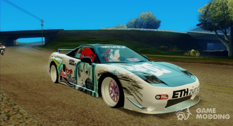 Acura NSX - Miku Hatsune Itasha para GTA San Andreas
