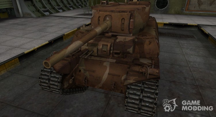 La piel de américa del tanque M6 para World Of Tanks