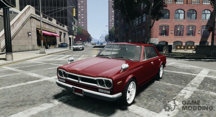 Nissan Skyline GC10 2000 GT v1.1 для GTA 4