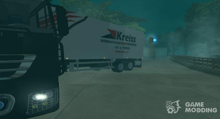 Odaz Refrigerator Truck (Kreiss) for GTA San Andreas