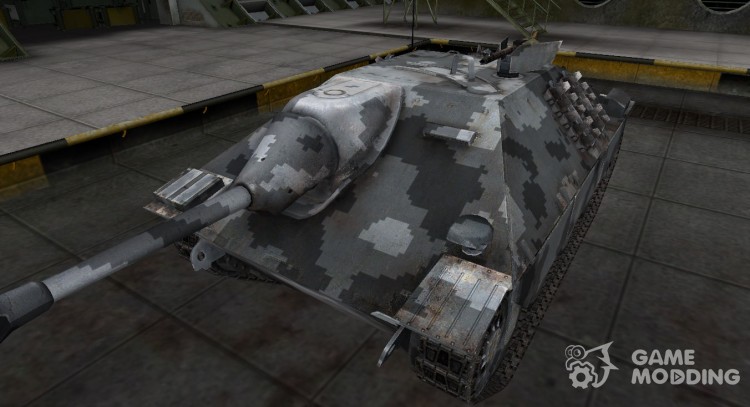 Камуфлированный skin para el Hetzer para World Of Tanks