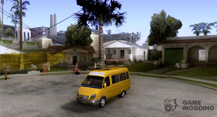 Minibús de gaz 2705 para GTA San Andreas