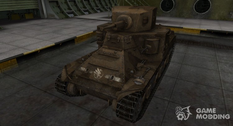 El skin al estilo de C&C GDI para el M2 Medium Tank para World Of Tanks