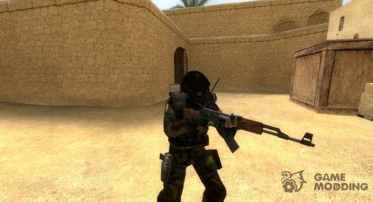 Real Sas Camo Reskin Made By 5hifty for Counter-Strike Source