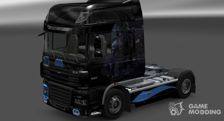 Скин Husk для DAF XF для Euro Truck Simulator 2