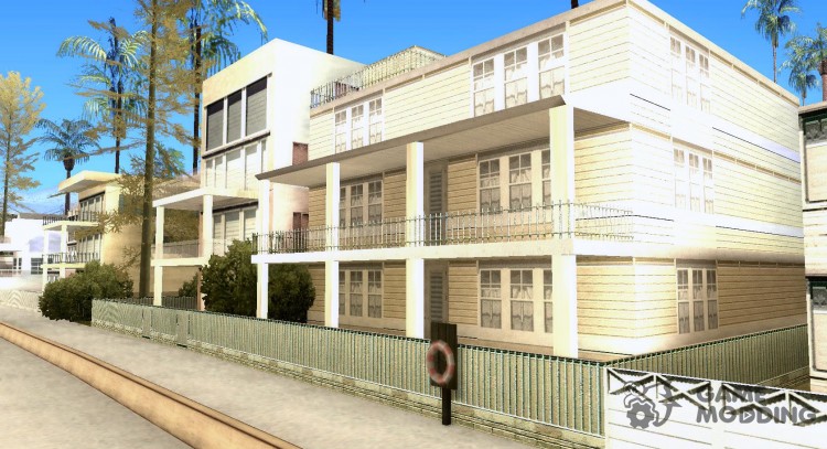 The modified House on the beach of Santa Maria 2.0 for GTA San Andreas