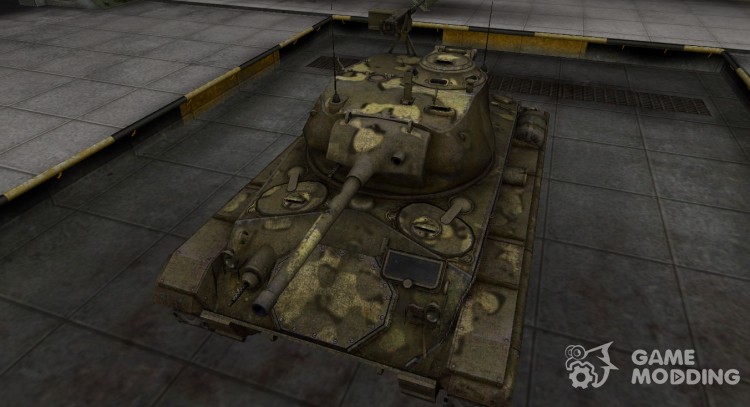 Simple skin M24 Chaffee for World Of Tanks