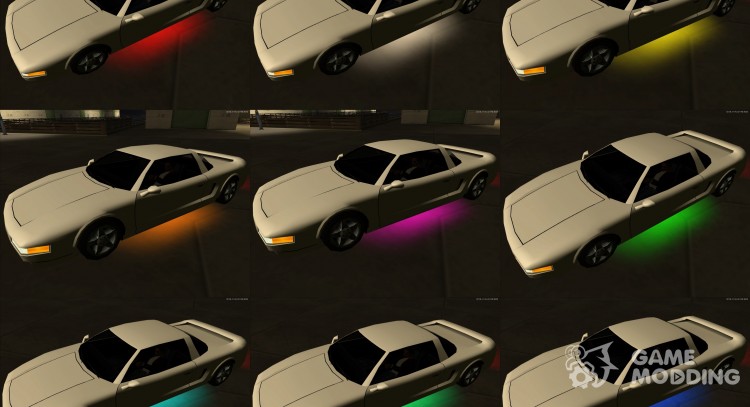 Neon lights full version for GTA San Andreas