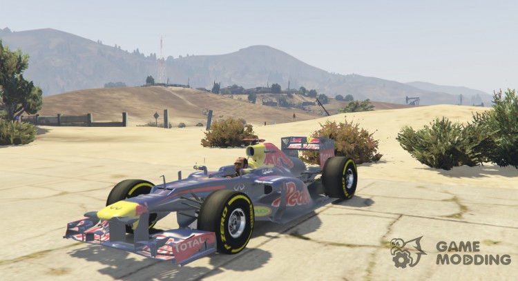Red Bull F1 v2 redux para GTA 5