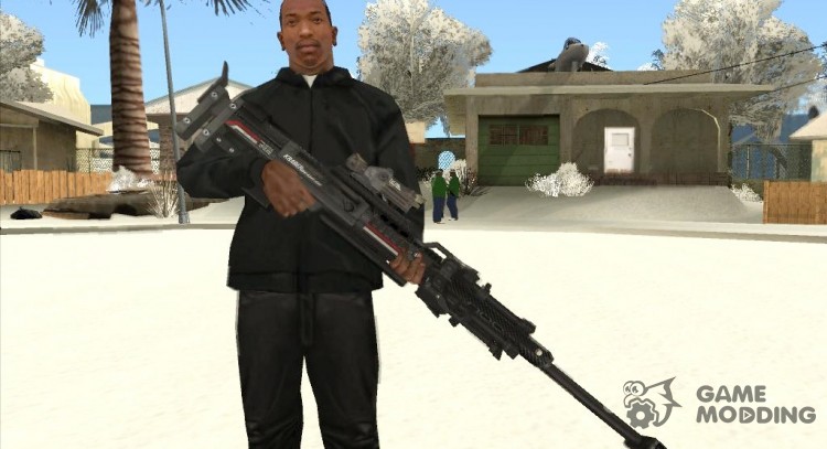 Kraber sniper rifle for GTA San Andreas