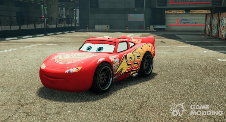 Lightning McQueen BETA для GTA 5