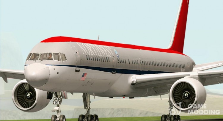 Boeing 757-200 Northwest Airlines для GTA San Andreas