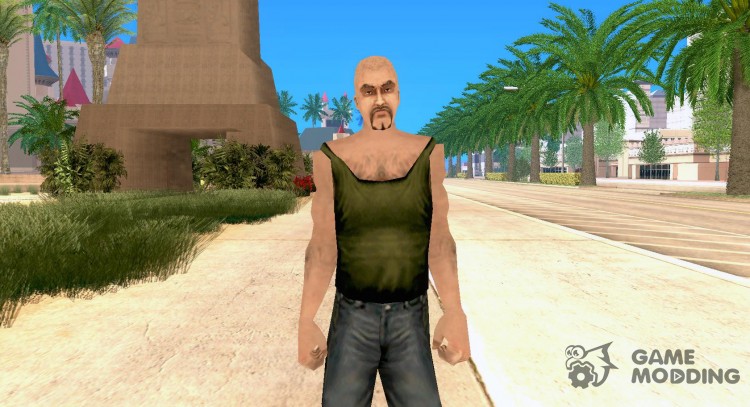 Джеймс Эрл Кэш из Manhunt beta для GTA San Andreas