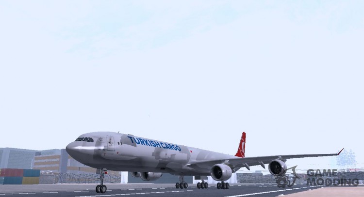 Airbus A340-600F Турецкие грузовые линии для GTA San Andreas