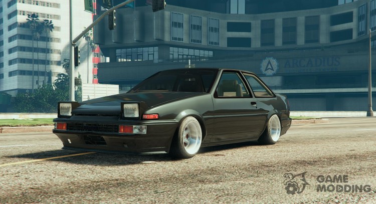 Toyota AE86 Coupe Tunable 0.1 for GTA 5