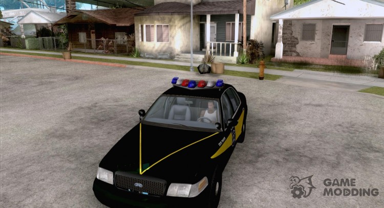 Indiana policía Ford Crown Victoria para GTA San Andreas