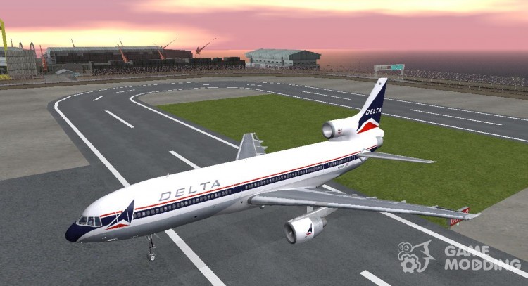 L1011 Tristar Delta Airlines для GTA San Andreas