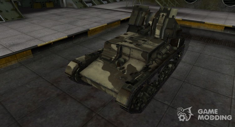 Desert skin for Su-5 for World Of Tanks