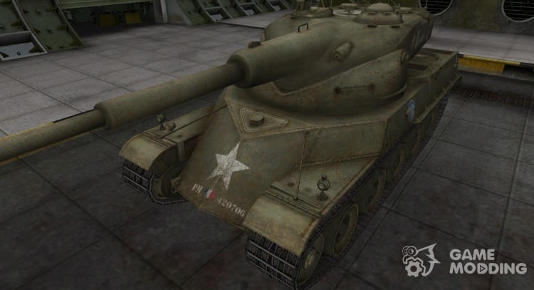 Casco de camuflaje AMX 50 120 para World Of Tanks