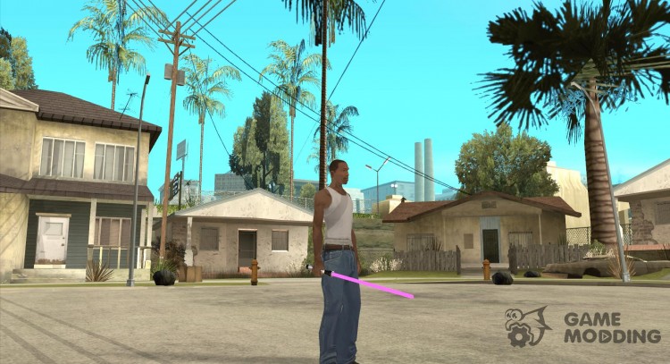 Lightsabre v2 Pink для GTA San Andreas