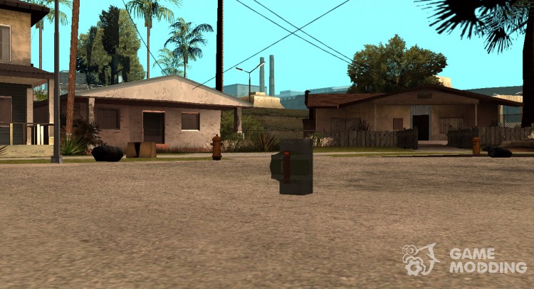 Инопланетная взрывчатка для GTA San Andreas