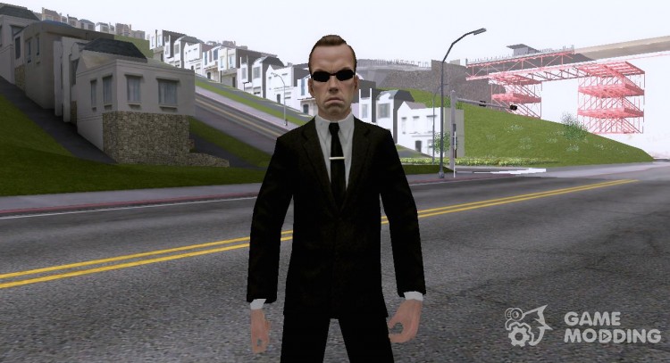 Smith from the matrix for GTA San Andreas