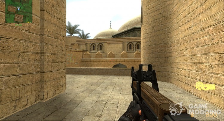 Spezz's P90 With Eotech Sight for Counter-Strike Source