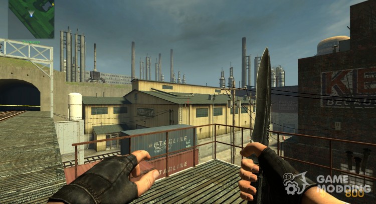Ретекстуренный нож для Counter-Strike Source