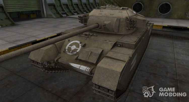 Breaking through the zone contour for Centurion Mk 7/1 for World Of Tanks