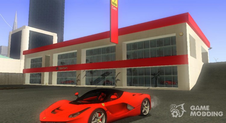 Ferrari Showroom in San Fierro for GTA San Andreas
