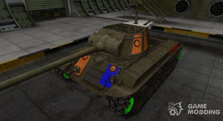 High-quality skin for T25/2 for World Of Tanks