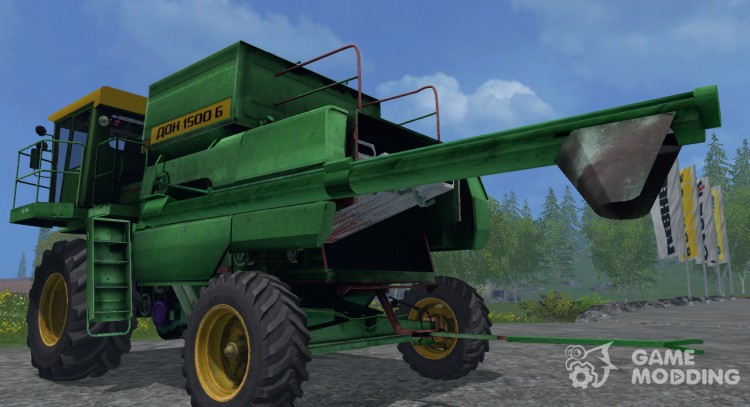 DON 1500 con пуном para Farming Simulator 2015