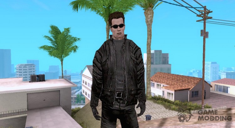 Terminator - Arnold Schwarzenegger для GTA San Andreas