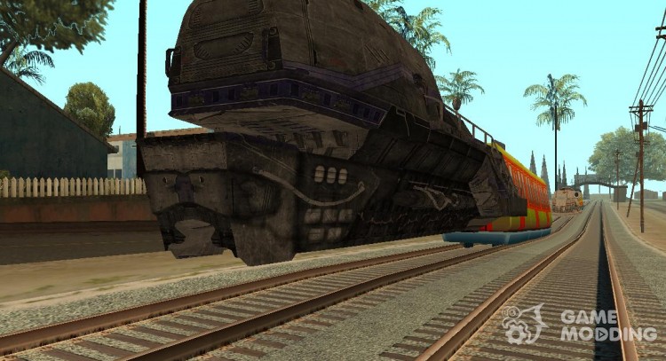 El tren de los juegos de la v.1 para GTA San Andreas