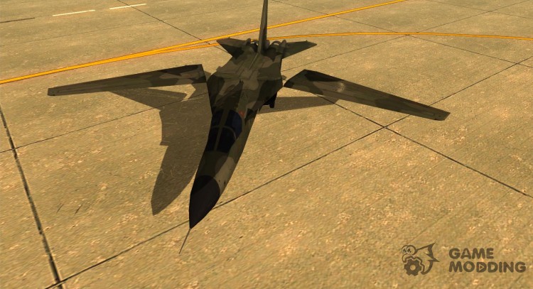 Aardvark F-111 para GTA San Andreas