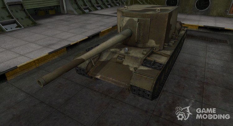 Пустынный скин для СУ-100Y для World Of Tanks