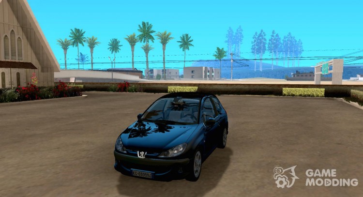 Peugeot 206 HDi 2003 для GTA San Andreas