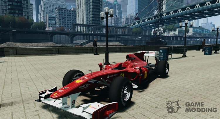 2010 De La Scuderia Ferrari F10 para GTA 4