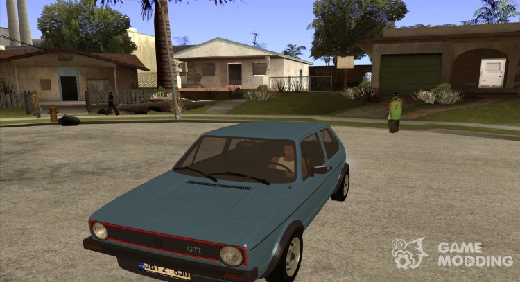 Volkswagen Golf Mk1 - Stock для GTA San Andreas