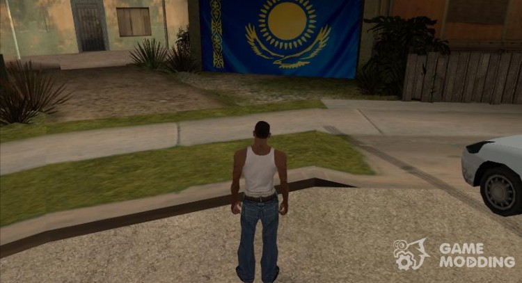 Флаг Казахстана для GTA San Andreas