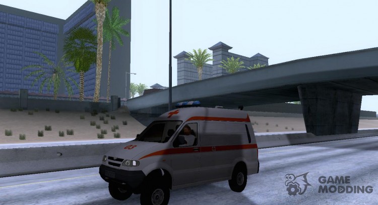 El uaz Симба Ambulancia para GTA San Andreas